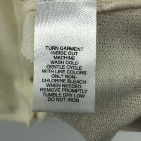 Vintage Designers Originals Lace Cardigan Sweater Button Up Cream Cottagecore SC - Picture 7 of 8